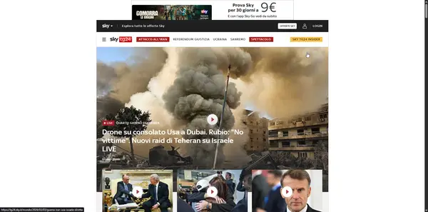 Sky TG24 & Sky Sport screenshot 1